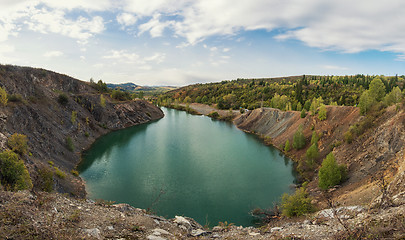 Image showing Blue lake in Altai