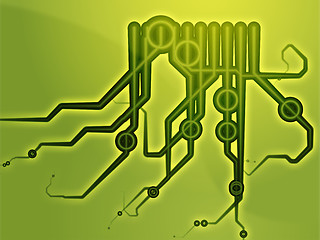 Image showing Technical schematic diagram