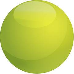 Image showing Glossy sphere illustration