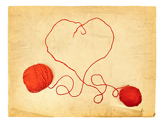 Image showing Heart Knitting