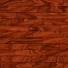 Image showing Wooden parquet