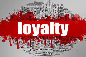 Image showing Loyalty word cloud