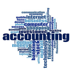 Image showing Accounting word cloud