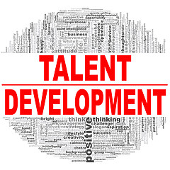 Image showing Talent Development word cloud