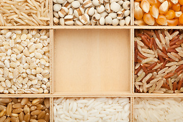 Image showing Types of grains