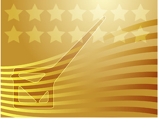 Image showing USA election voting illustration