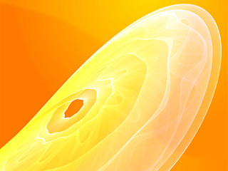 Image showing Wavy glowing colors