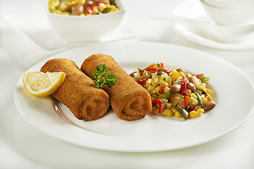 Image showing Rolls food