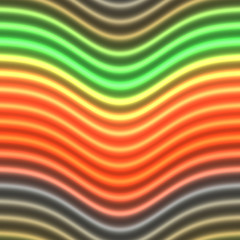 Image showing Glowing neon lines
