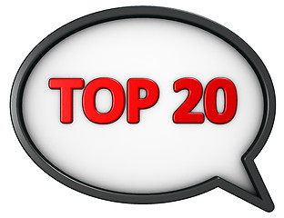 Image showing top twenty