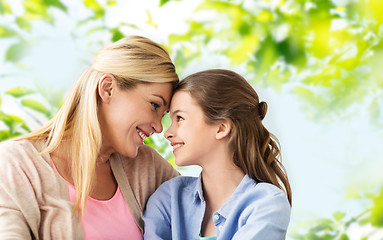 Image showing happy smiling mother and daughter