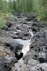 Image showing River running dry