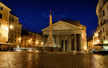 Image showing Pantheon in Italy