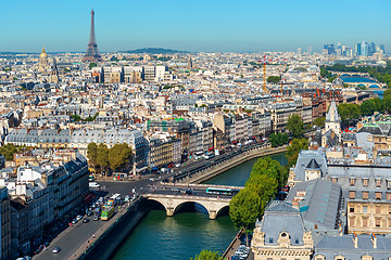 Image showing  Paris cityscape and landmarks