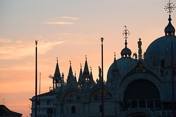 Image showing Palazzo Ducale at sunrise