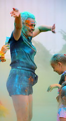 Image showing Holi color festival