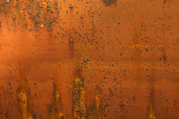 Image showing Iron rusty background