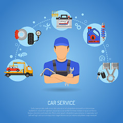 Image showing Car Service Concept