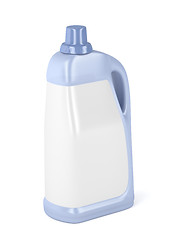 Image showing Big plastic bottle for liquid detergent