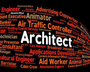 Image showing Architect Job Indicates Building Consultant And Architects