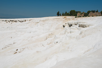 Image showing Famous Turkish Pammukale