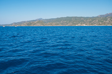 Image showing ancient city on the Kekova