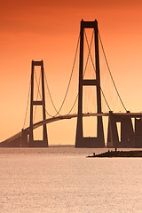 Image showing The Great Belt Bridge