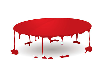 Image showing blood drip