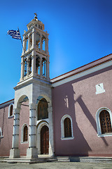 Image showing Cathedral of the Three Hierarchs on Skiathos island, Greece 