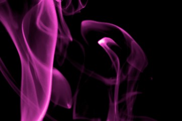 Image showing Purple Abstract Smoke