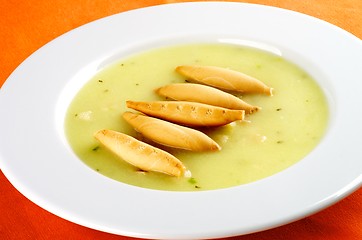 Image showing Cream Asparagus Soup