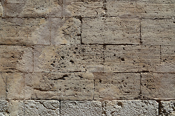 Image showing Veri old stone wall texture