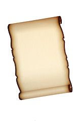 Image showing Old Parchment Paper  