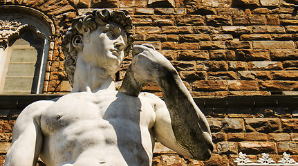 Image showing Replica of Michelangelo's David