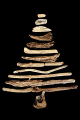 Image showing Abstract Driftwood Tree