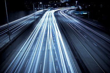 Image showing Rush hour traffic