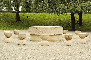 Image showing table of silence in Targu Jiu