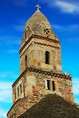 Image showing the tower of Densus church