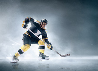 Image showing Ice hockey player in action.