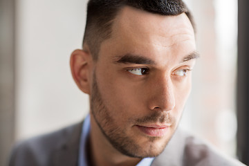 Image showing portrait of businessman in suit at office