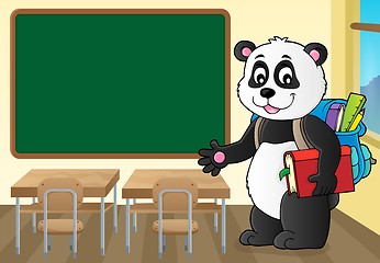 Image showing School panda theme image 2