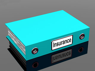 Image showing Insurance Policy Coverage File For Policies