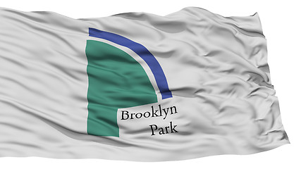 Image showing Isolated Brooklyn Park City Flag, United States of America