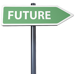 Image showing direction future