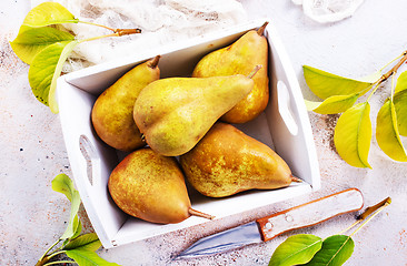 Image showing pears