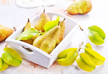 Image showing pears