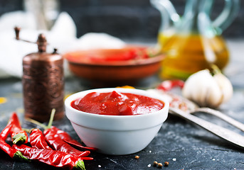 Image showing chilli sauce