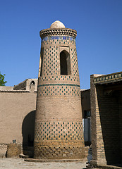 Image showing Minaret in Uzbekistan