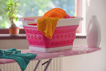 Image showing Collapsible Laundry Basket 