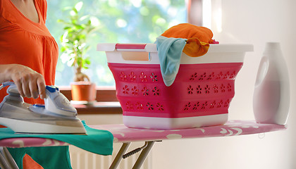 Image showing Collapsible Laundry Basket